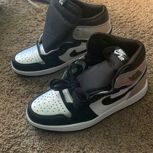 WMNS AJ1 Silver Toe High OG